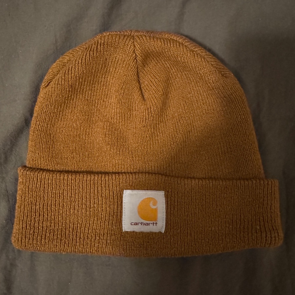 Carhartt Tan Knit Hat